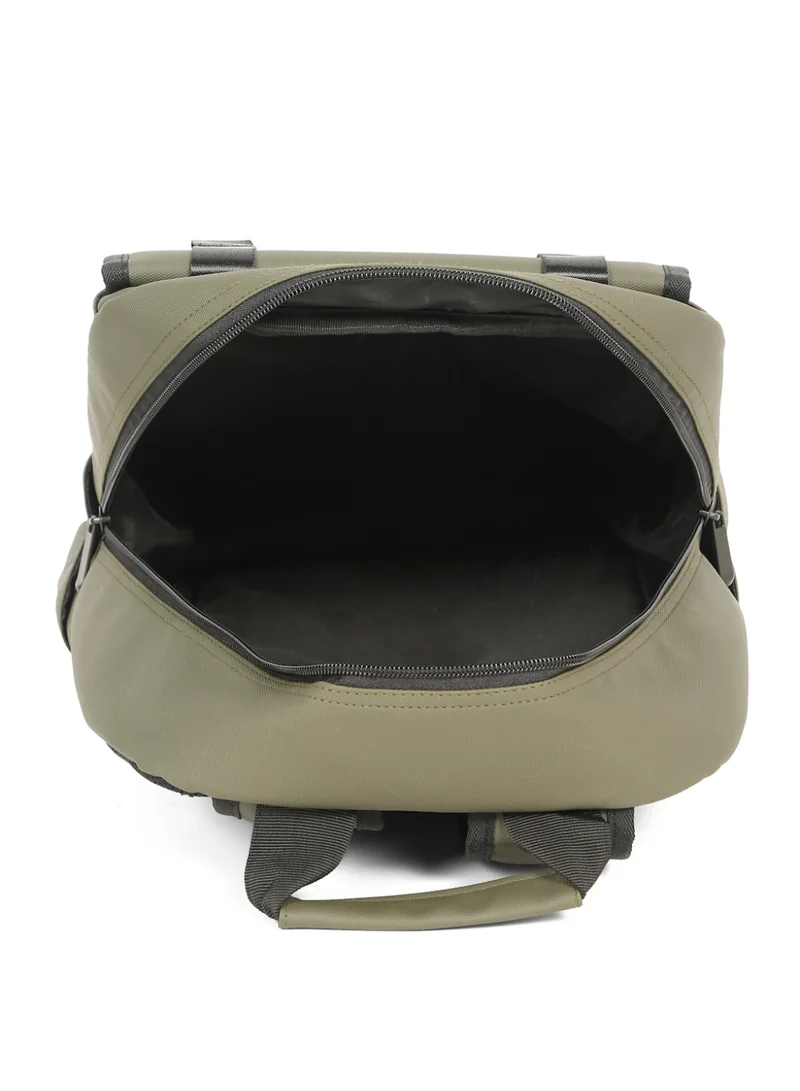 TEAKWOOD Olive Teakwood 23L Business Laptop Backpack for Men & Women | Fits up to 15 " Laptop | Premium Olive Office & Travel Backpack | Water-Resistant | Multi-Compartment | Ergonomic Lightweight Durable Design  | Best Price UAE